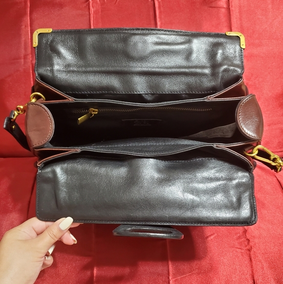 Zara LEATHER CITY BRIEFCASE LIMITED EDITION - Picture 7 of 12